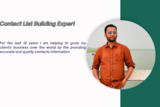 do contact list and email list building