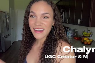 be your female model and create ugc or ads for your brand