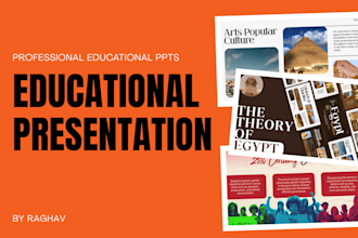 do academic and educational powerpoint presentations for teachers and webinars