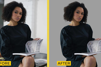 do photoshop editing, product photo editing, bg removing