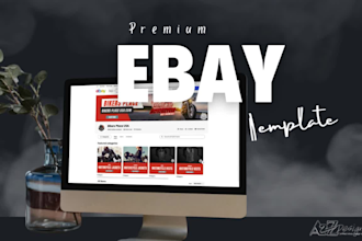 do ebay listing SEO and ebay store design