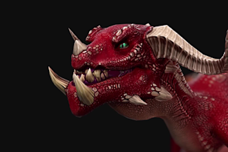 model any 3d character you want