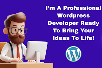 create, redesign, clone, revamp or fix wordpress website, woocommerce website