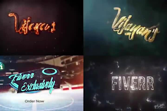 do 5 amazing logo video youtube intros