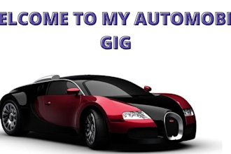 do all automobile car vehicle related work quickly