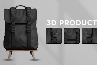 make 3d product modeling and product design realistic for rendering