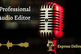do audio cleaning, editing, and noise reduction