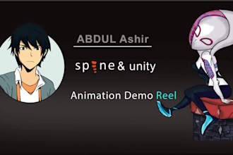 design custom 2d spine animations for your game