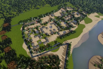 do architectural site plan and master plan, 3d animation
