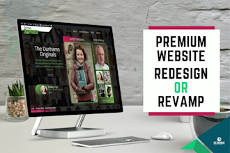create premium website redesign or revamp wordpress website