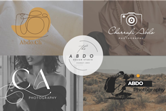 design photography logo, signatur or  watermark