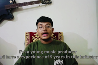 be your music producer and beat maker