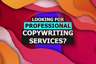 be your SEO website content writer