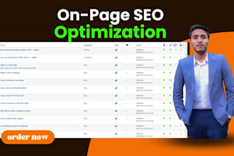 fix on page SEO of yoast and rank math and optimize website