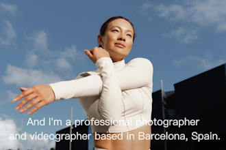 do a sports and activewear product photoshoot for your brand