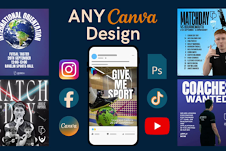 make any custom, engaging canva designs and templates