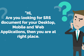 create srs software requirement specification, document