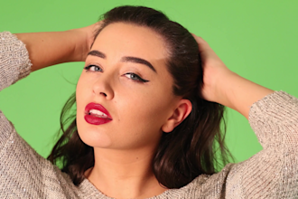 do green screen video editing and color correction