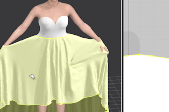 create 3d fashion garment in clo3d