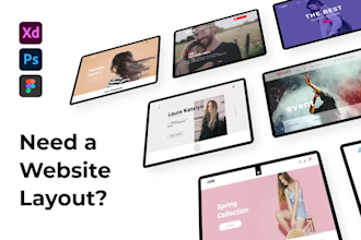 design premium figma website for high conversions