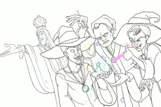 2d frame by frame, traditional animation hand drawn 2d line art animation pencil