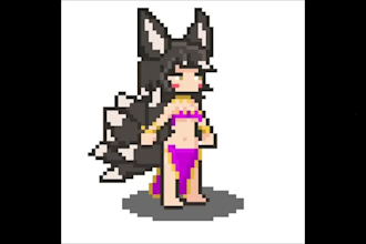 make 2d pixel art sprite
