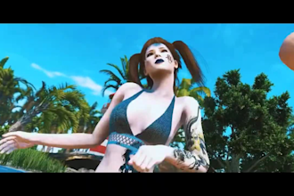 create 3d animated music video, 3d rap lyrics, cartoon music animation video