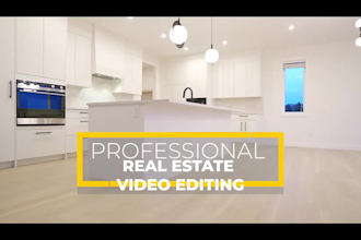 edit professional real estate video in 24 hours