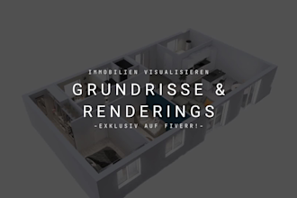 professional 2d,3d floor plans and photorealistic renderings for your property