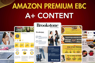design amazon a plus content, amazon premium ebc and amazon brand story