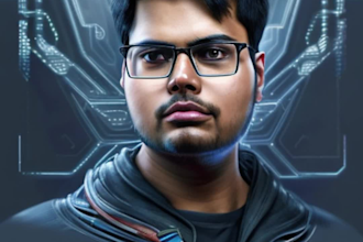create ai nft artwork illustration of your self portrait