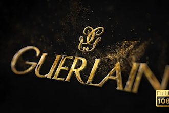 do elegant luxury gold logo reveal for you