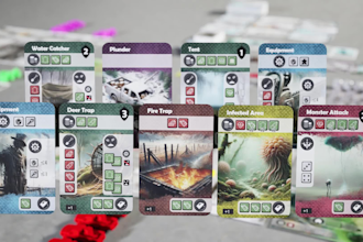 design the layout of a deck of cards in no time