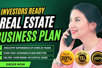 write real estate business plan proposal pitch deck startup business plan writer