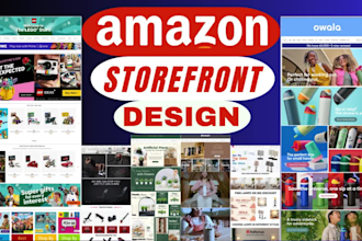 do amazon storefront design, amazon ebc design, storefront