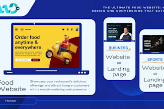 build an attractive wordpress landing page with elementor for your business