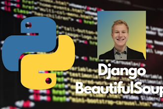 coach you in python or django or web scraping in english or german