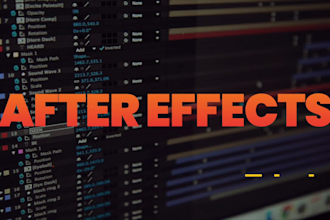 do your video editing in adobe after effects