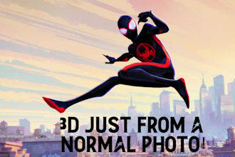 create 3d parallax from your photo