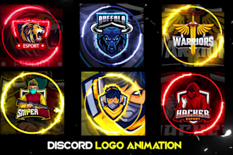 create animated discord logo animation, banner, pfp, icon, gif, fivem