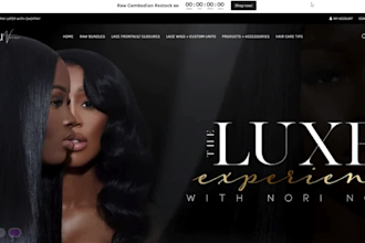 hair extension website hair extension shopify store hair extension store