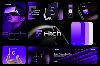 design tech sass cyber security ai crypto technology logo