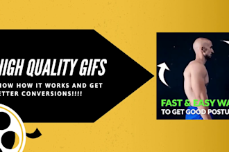 create high quality GIF for shopify dropshipping