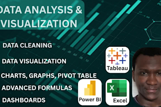create excel dashboard, pivot table, charts, formula, xlookup, graphs