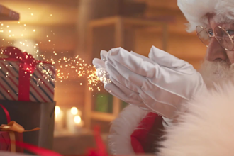 create santa claus christmas greeting video for you withing 6 hrs