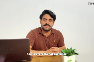 be your customer service and customer support representative