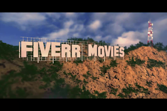 design cinematic hollywood style distributor intros, marvel style intro video