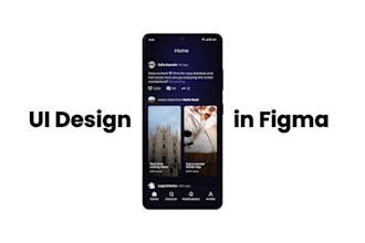 deliver a minimal and polished mobile application UI