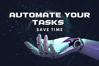 do web scraping, crawling, data extraction, automate tasks
