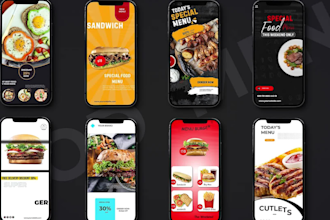 edit food promo video, restaurant reels and menu ads